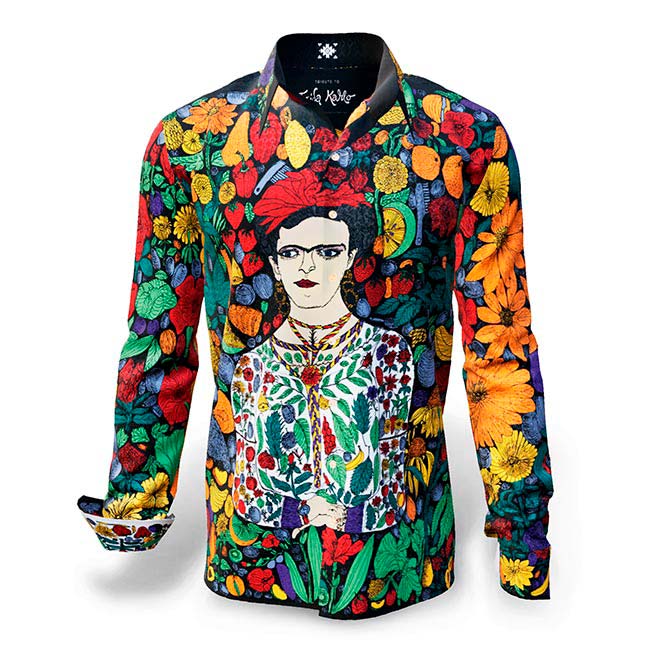 GERMENS Hemd TRIBUTE TO FRIDA KAHLO, Hemdknstler: Daniel Schoa
