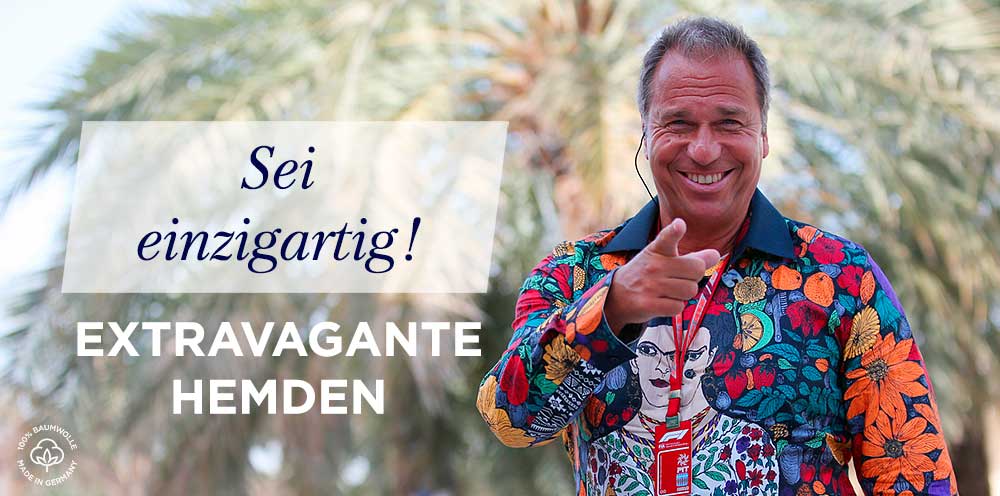 GERMENS bunte Hemden für Männer - Langarm