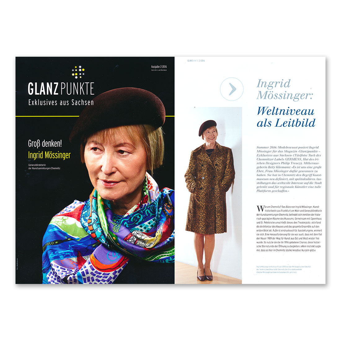GERMENS artfashion - Glanzpunkte Magazin Sachsen - Ausgabe 2 - 2016