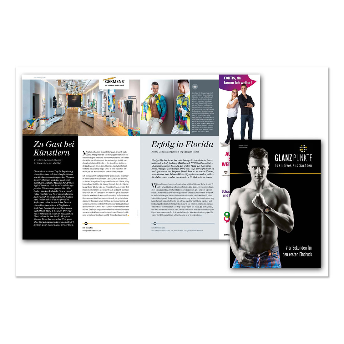 GERMENS artfashion - Glanzpunkte Magazin Sachsen - Ausgabe 2 - 2015