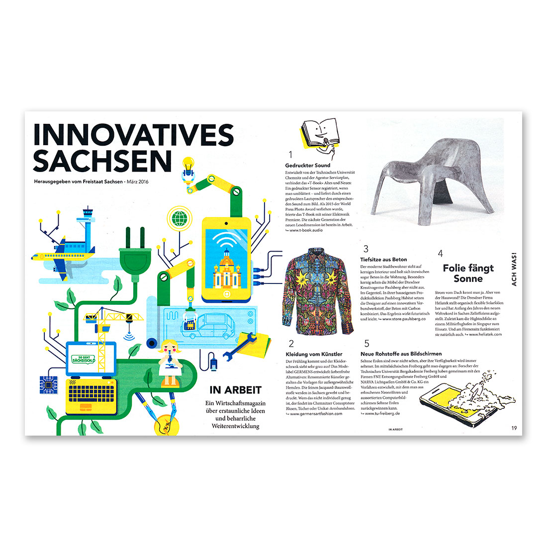 GERMENS artfashion - Innovatives Sachsen Sonderausgabe - Mrz 2016