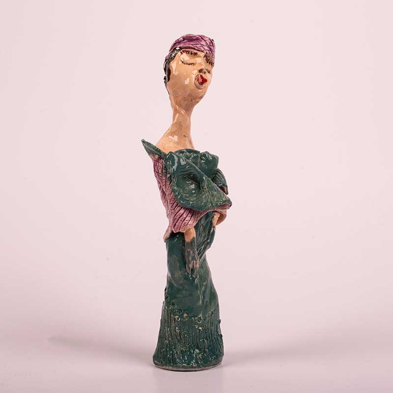 Keramikfiguren ELEGANT von Rita Goldschmidt
