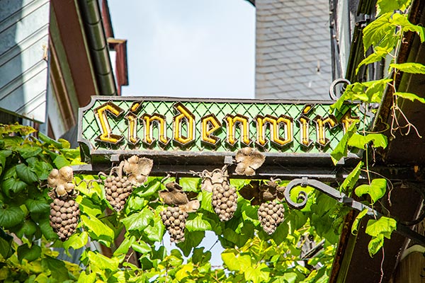 Lindenwirt auf der Drosselgasse in Rdesheim am Rhein