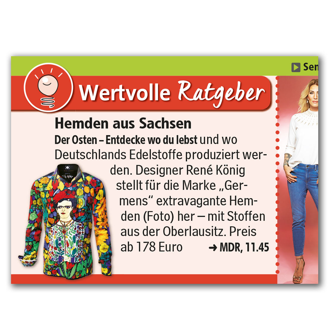 GERMENS artfashion - Mein TV & ich - Februar 2019