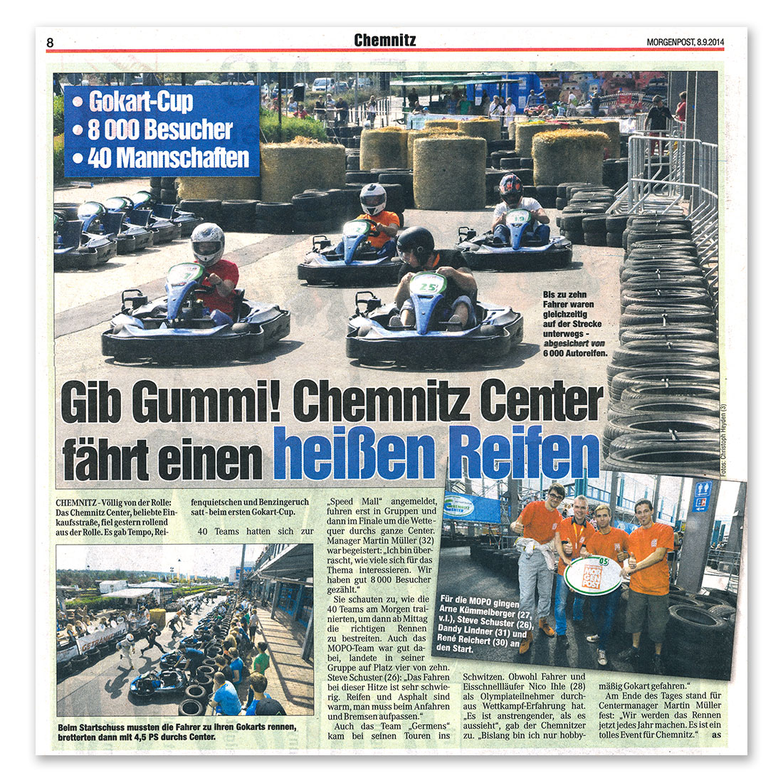 GERMENS artfashion - Morgenpost Chemnitz - 08.09.2014