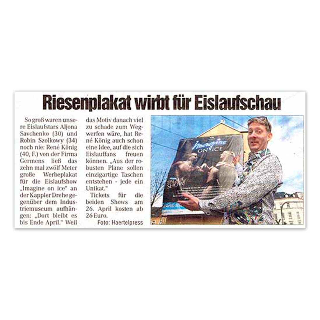 GERMENS artfashion - Morgenpost Chemnitz - 03.03.2014