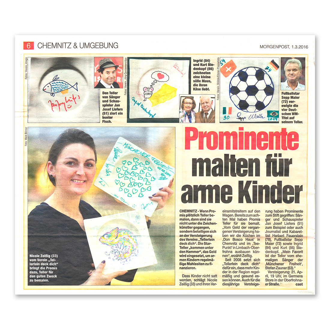 GERMENS artfashion - Morgenpost Chemnitz - 01.03.2016