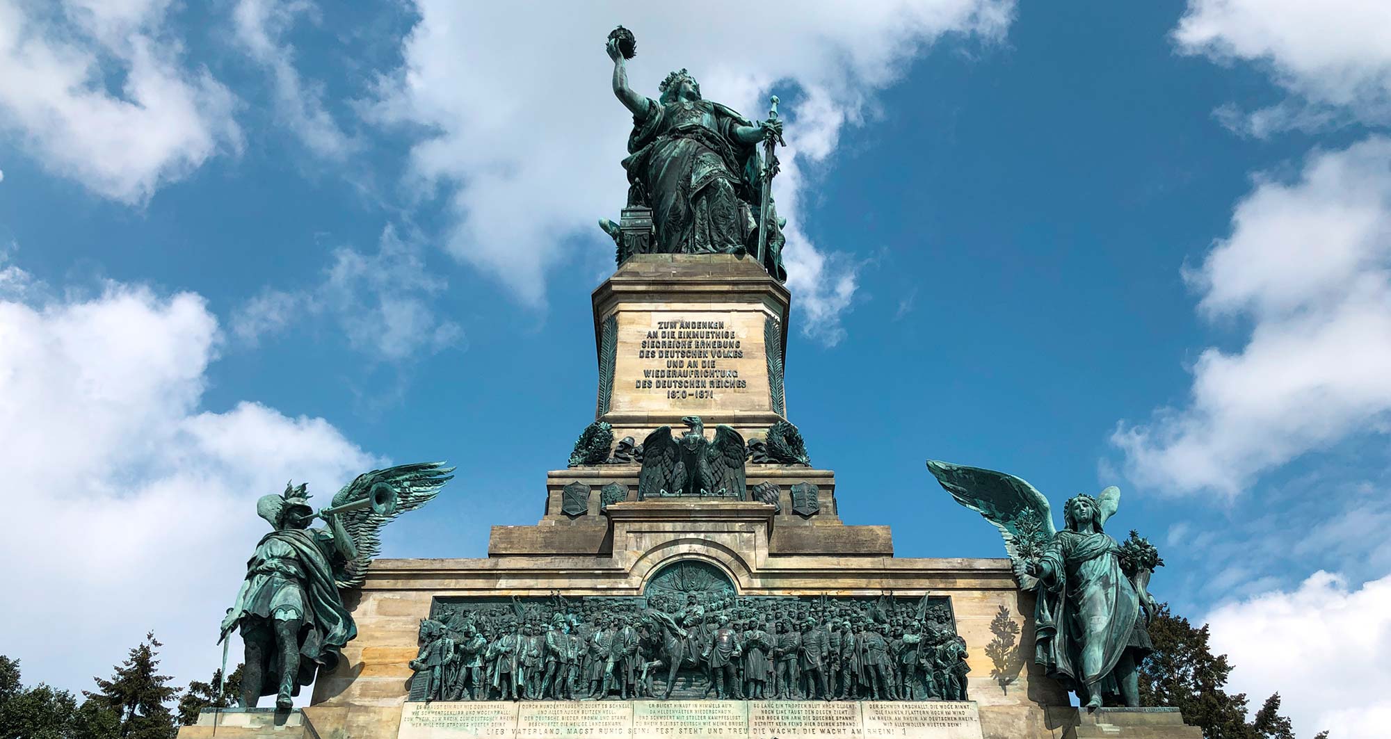 Das Niederwalddenkmal in Rüdesheim am Rhein
