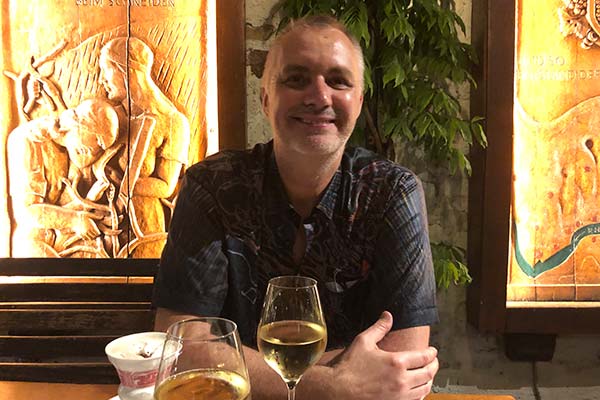 Weintrinker in Rdesheim am Rhein