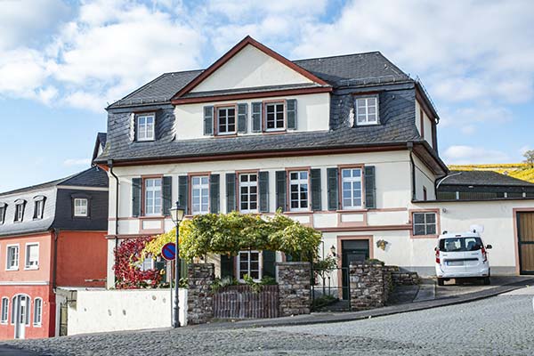 Ein Wohnhaus in Rüdesheim am Rhein