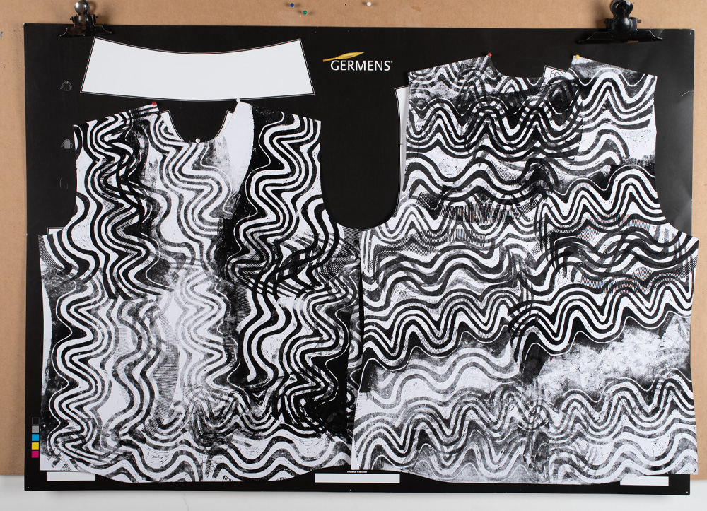 Original pintado «GOOD VIBRATIONS» de la artista Uta Zaumseil
