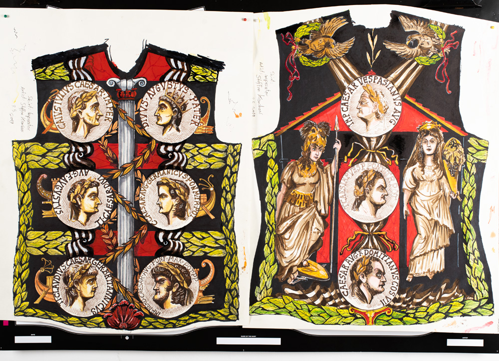 Original pintado «IMPERATOR» del artista Steffen Kraushaar