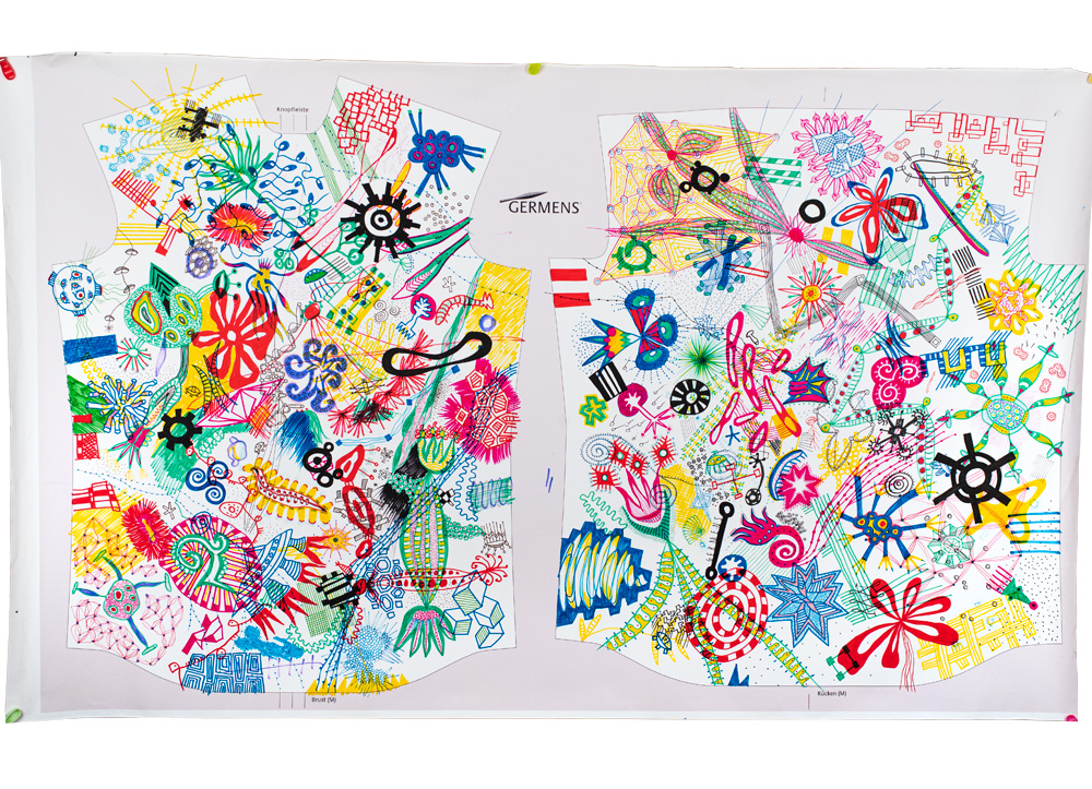 Original pintado «MAMBO» del artista René König
