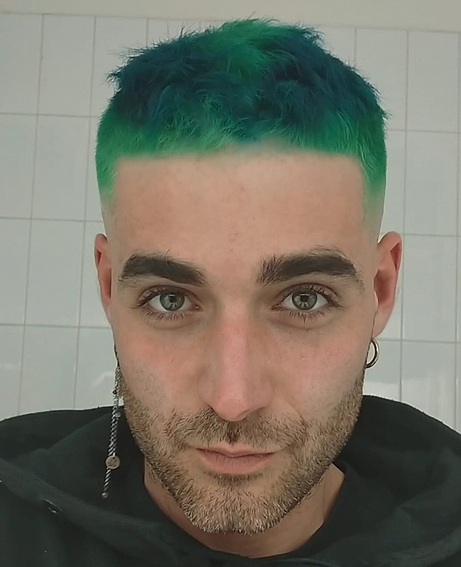 El artista MIRO, de Italia