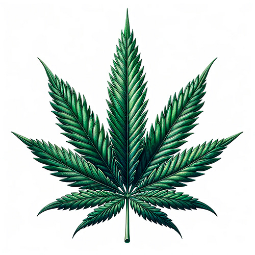 Hoja de cáñamo