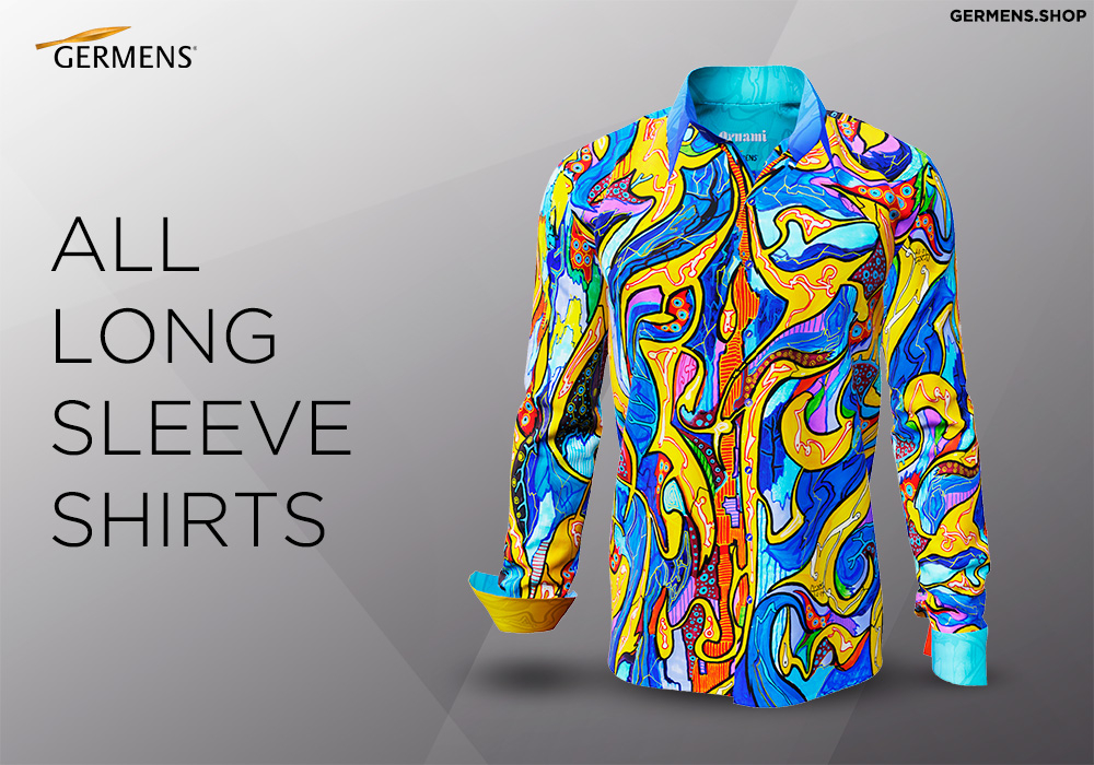 Camisa de algodón con botones de GERMENS artfashion