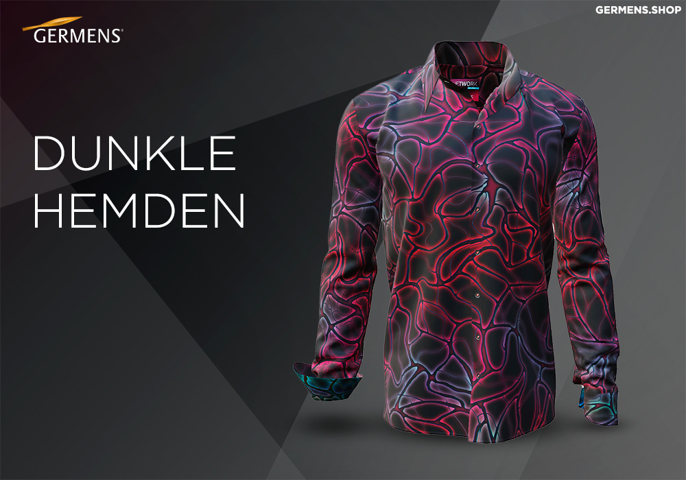 dunkle Hemden Langarm von GERMENS artfashion