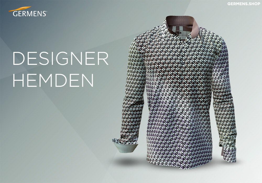 Designerhemden Langarm von GERMENS artfashion