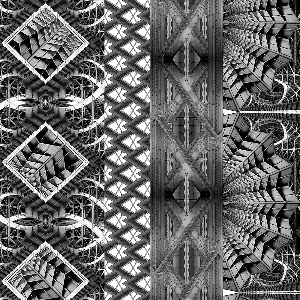 Detalle del diseño VIADUKT CHEMNITZ de GERMENS artfashion