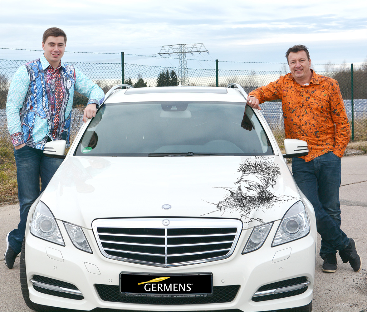 David Storl lleva la camiseta JIMIMBI BLUES de GERMENS