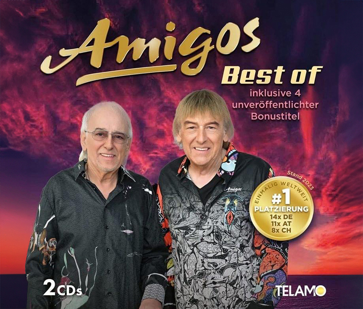 Los AMIGOS llevan camisas de GERMENS: LEBENSSPAGAT y BOLERO