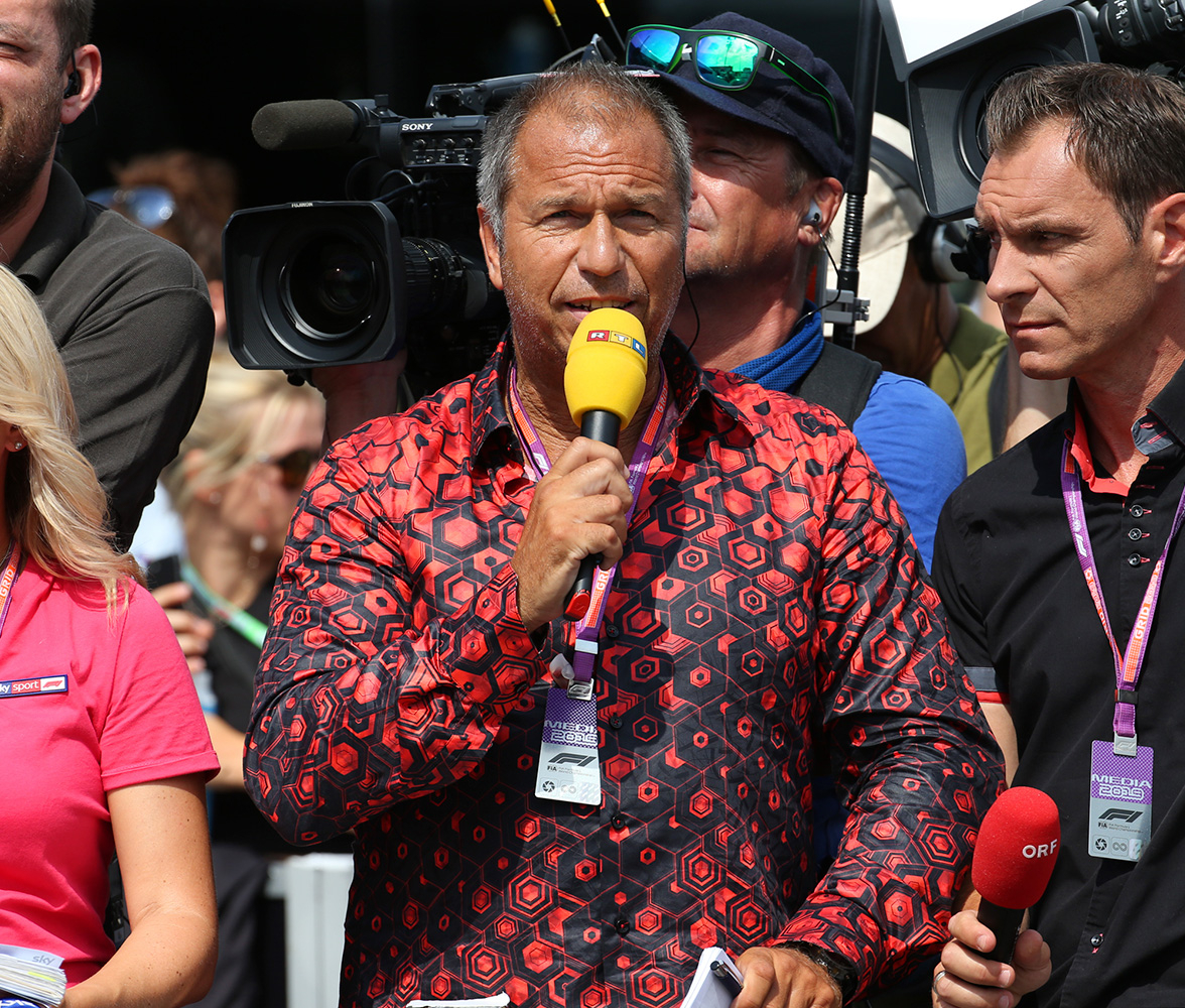 Kai Ebel lucirá la camiseta HEXAGON ZINNOBER de GERMENS en la Fórmula 1 de Hockenheim 2019