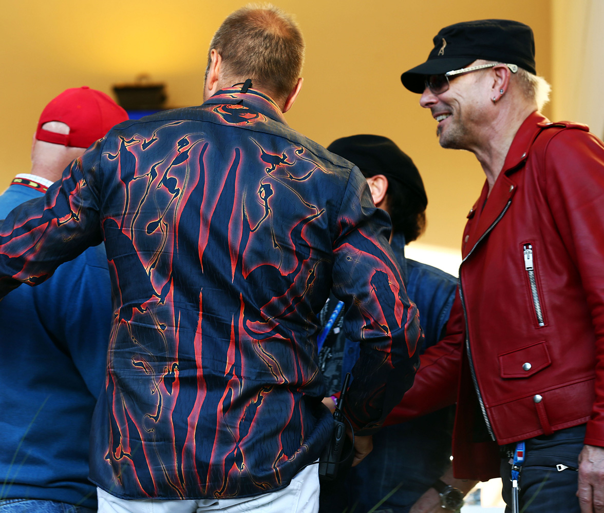 Kai Ebel lleva la camisa LAVA de GERMENS