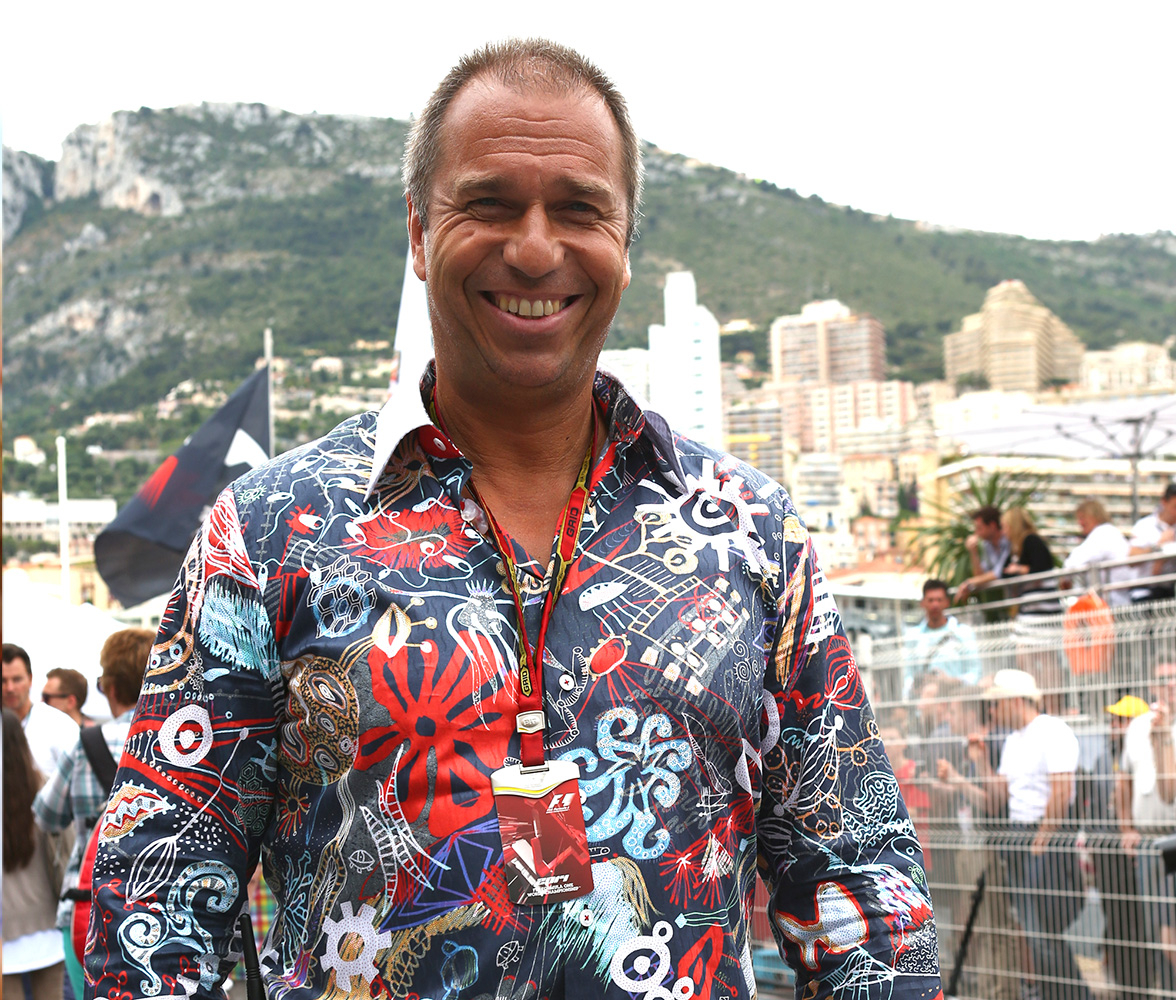 Kai Ebel lleva la camisa MAMBO de GERMENS