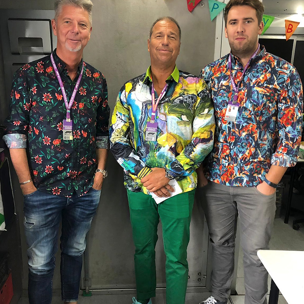 Kai Ebel lleva la camisa ALNUSO de GERMENS