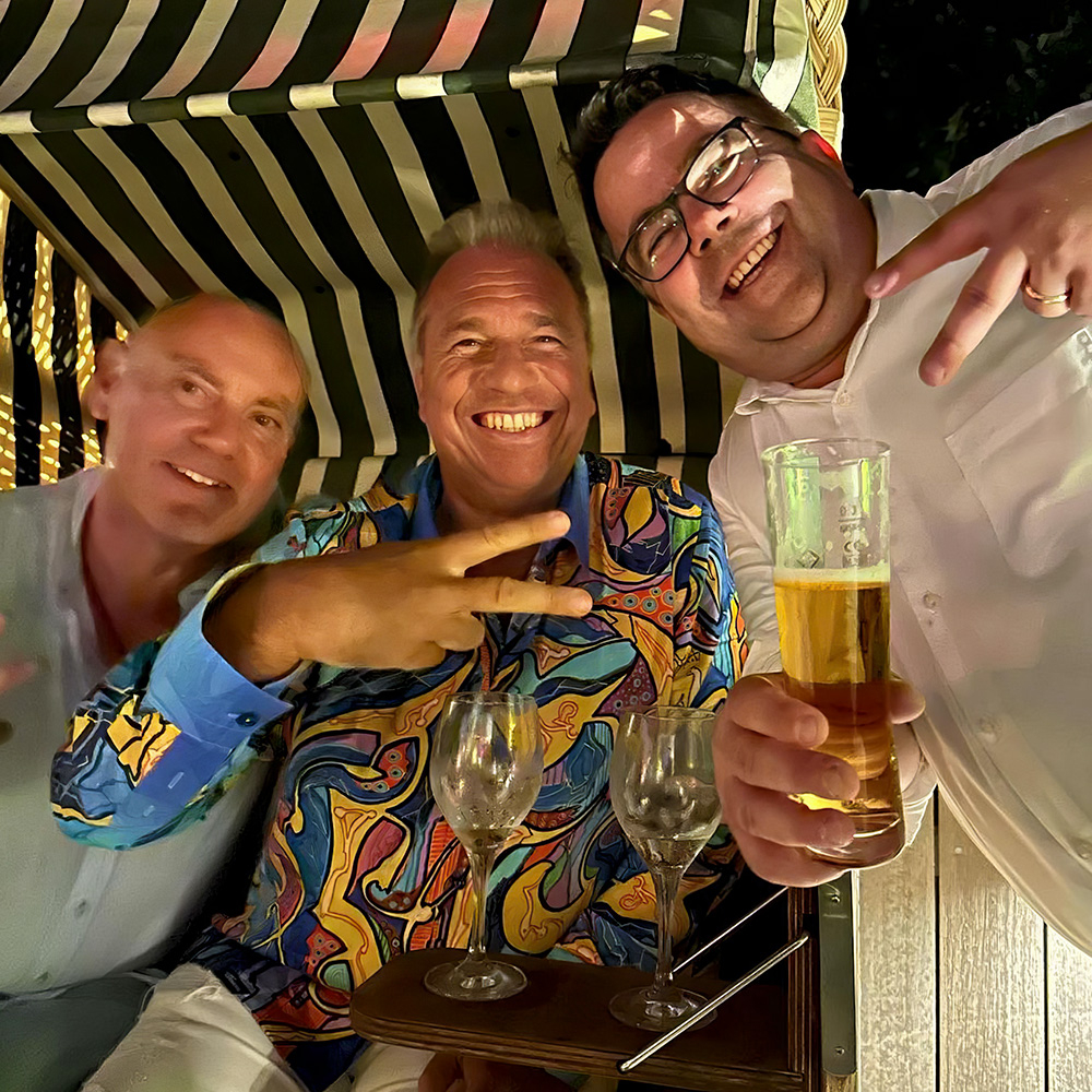 Kai Ebel lleva la camisa ORNAMI de GERMENS