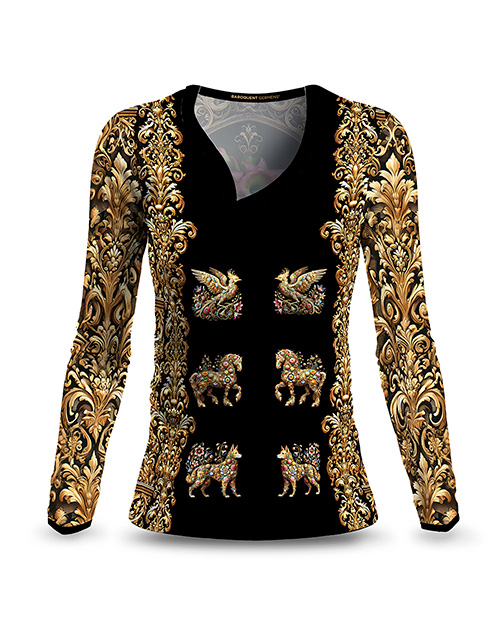 Camisetas de manga larga GERMENS para mujer