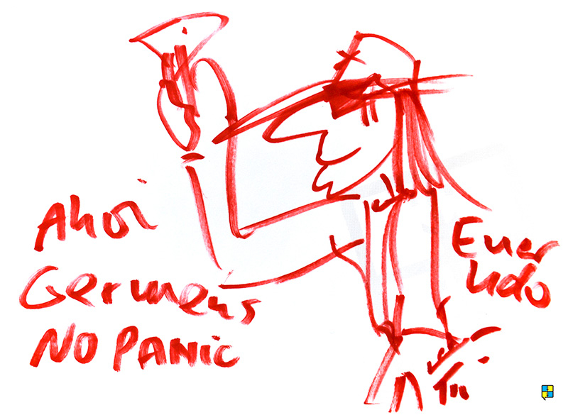 ¡Hola, Germens No Panic! – Vuestro Udo Lindenberg