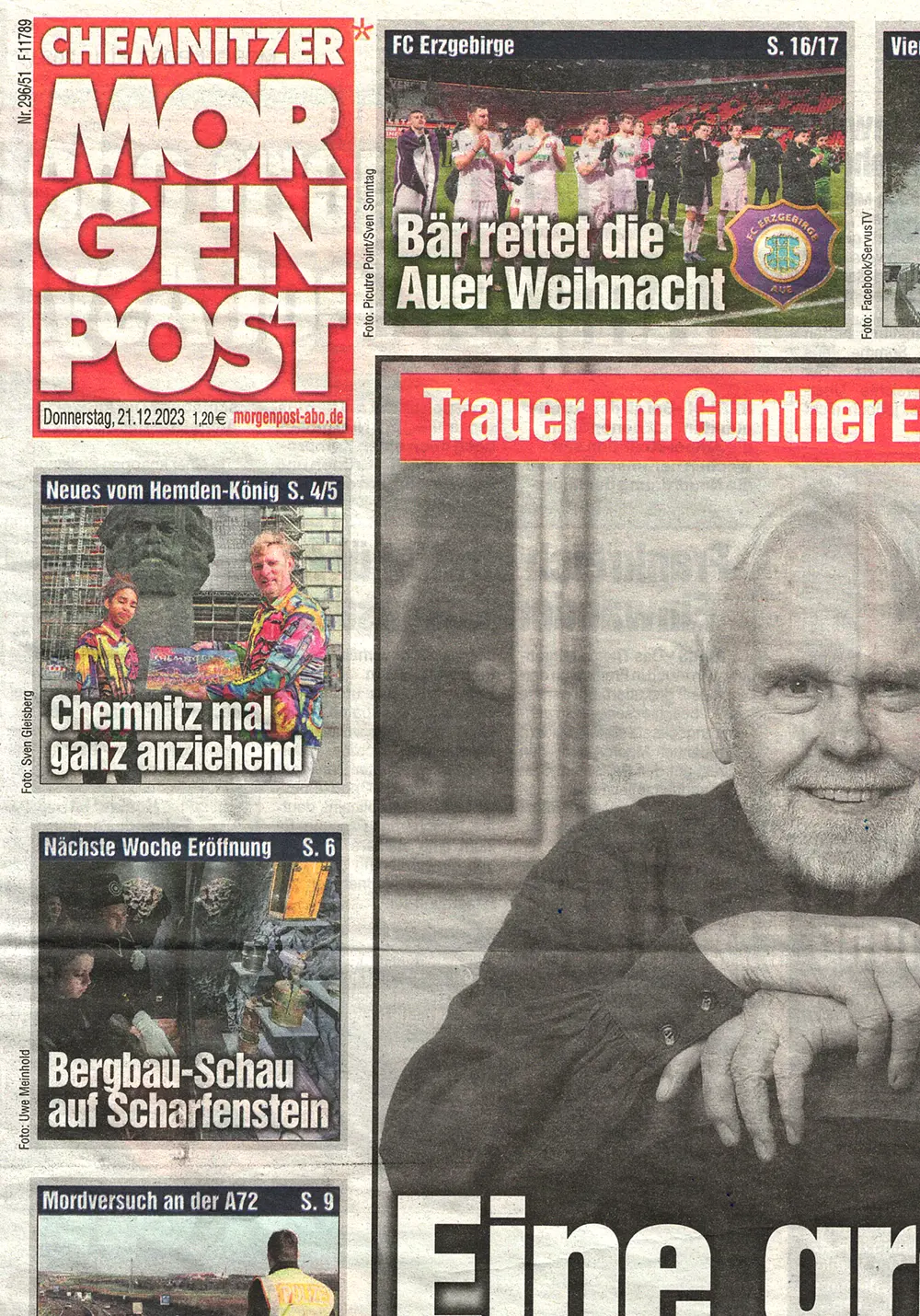 Freie Presse berichtet über René König und Kai Schmidt Reise in Miami - 14. Dezember 2019