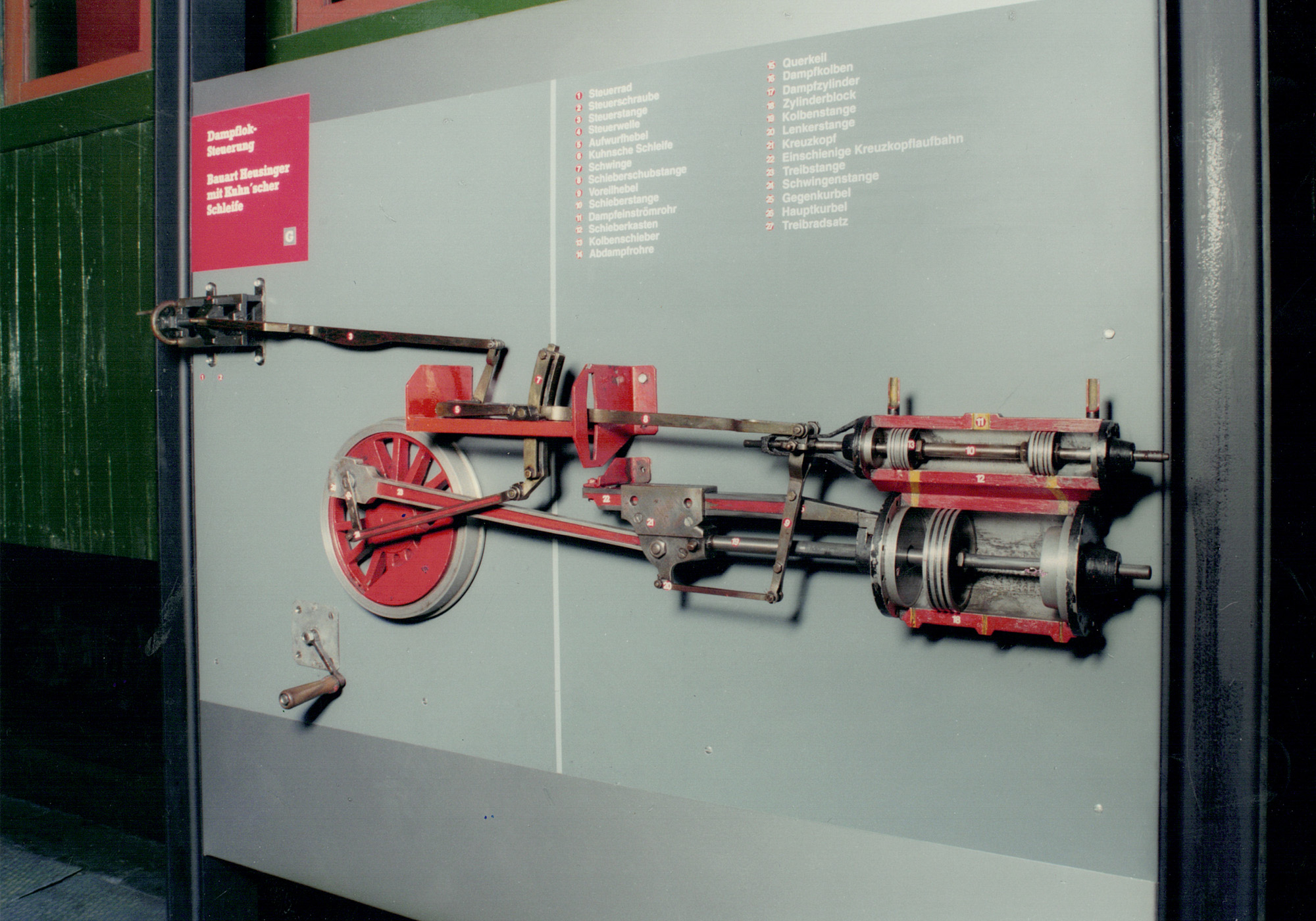 Ausstellung zur Technikgeschichte der Schmalspurbahn Rittersgrün im Erzgebirge