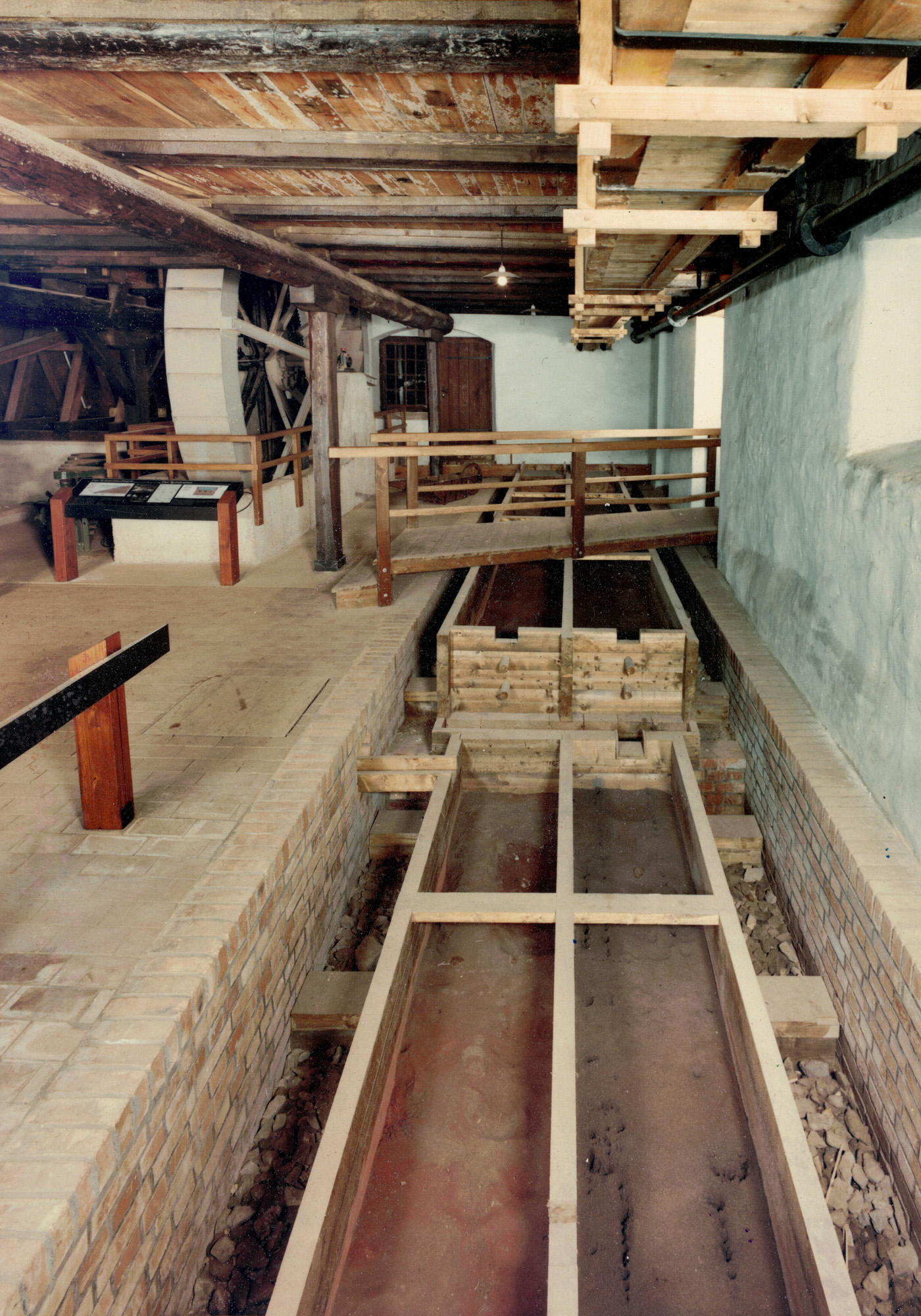 Innenansicht des Bergbaumuseums in Altenberg/Erzgebirge
