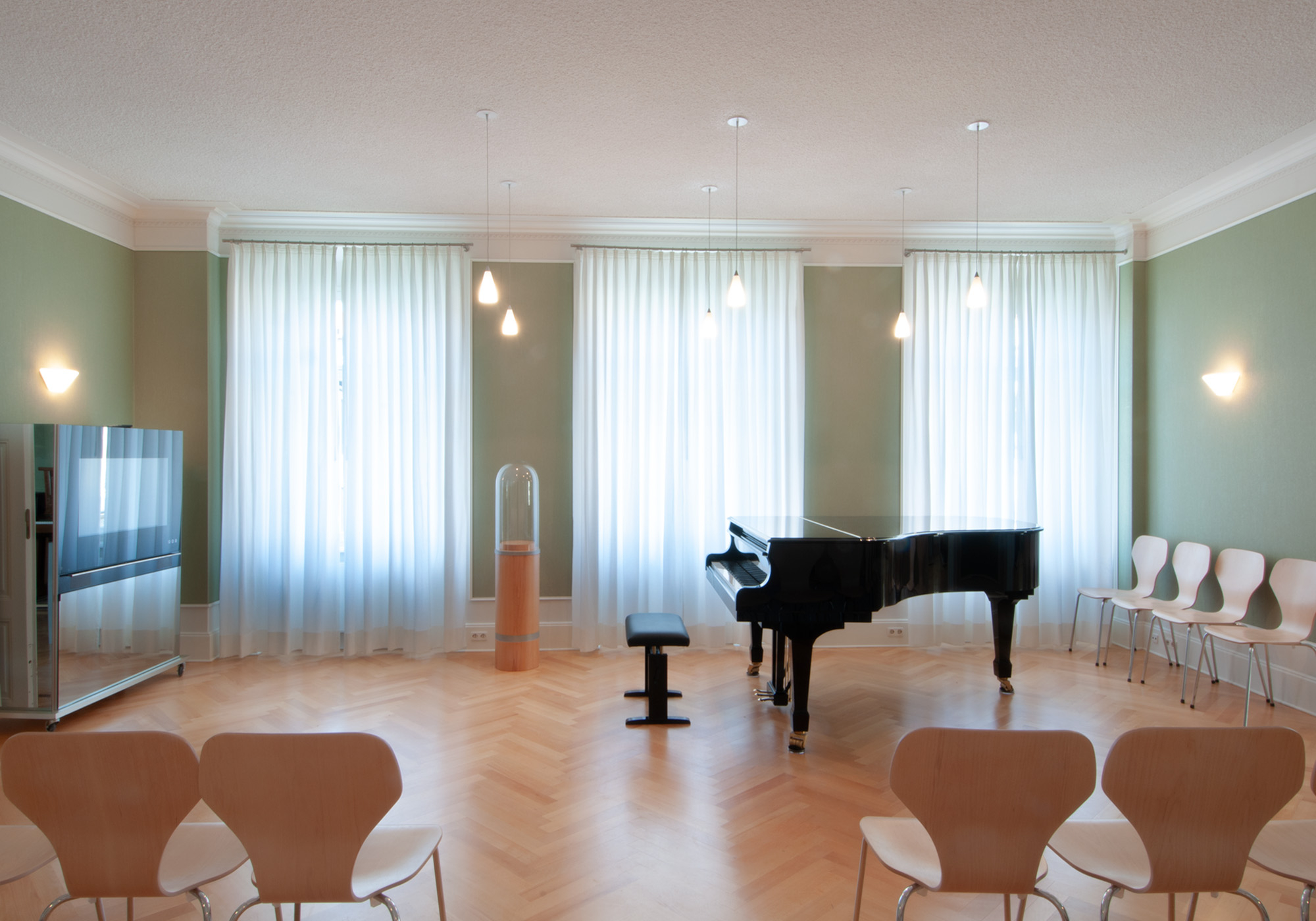 Exposición sobre la historia de la empresa Ferd. Thürmer en el Museo del Pianoforte Thürmer de Meissen