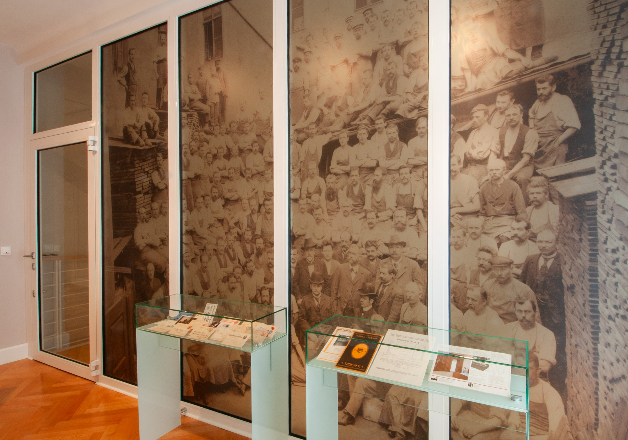 Exposición sobre la historia de la empresa Ferd. Thürmer en el Museo del Pianoforte Thürmer de Meissen