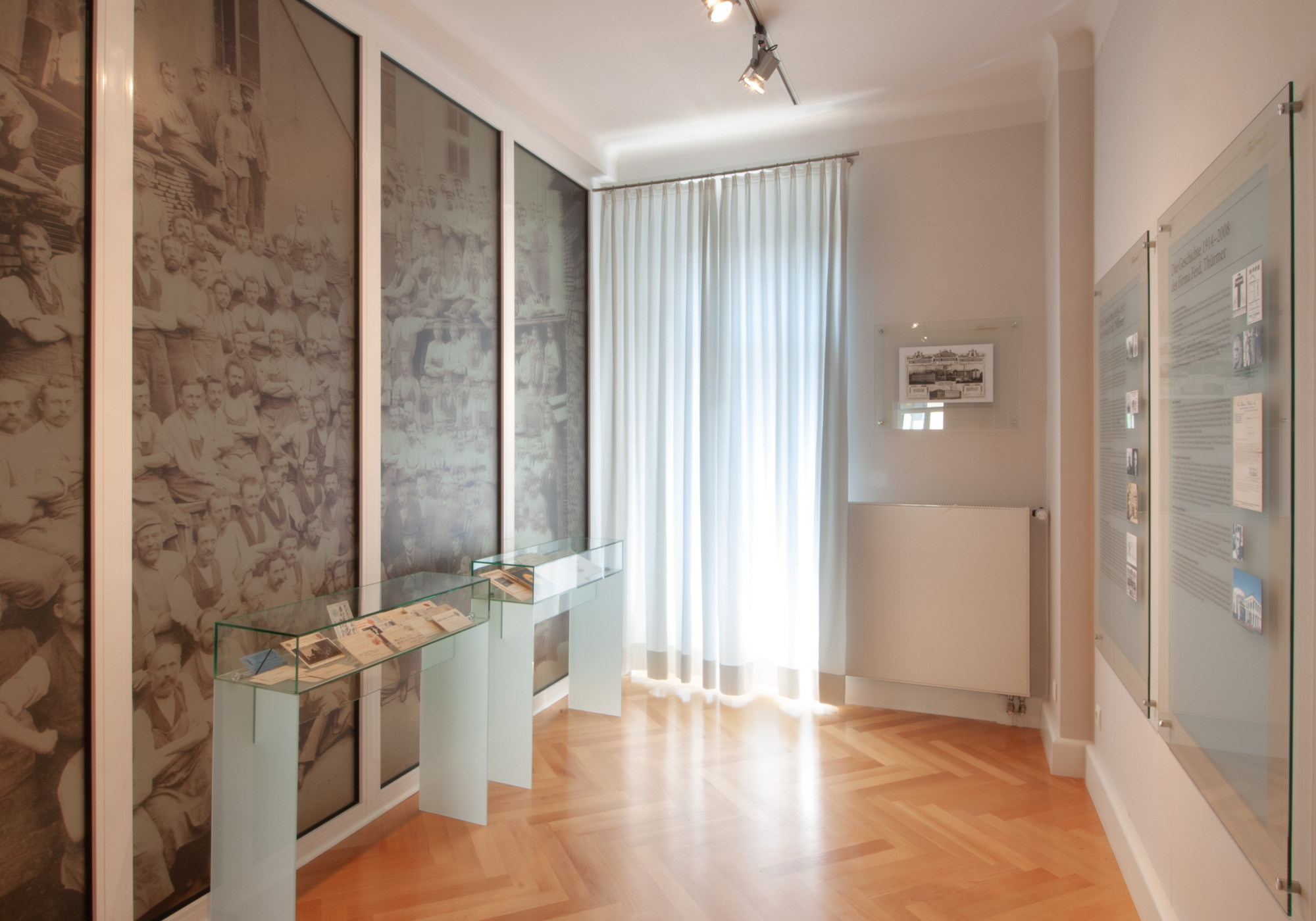 Exposición sobre la historia de la empresa Ferd. Thürmer en el Museo del Pianoforte Thürmer de Meissen