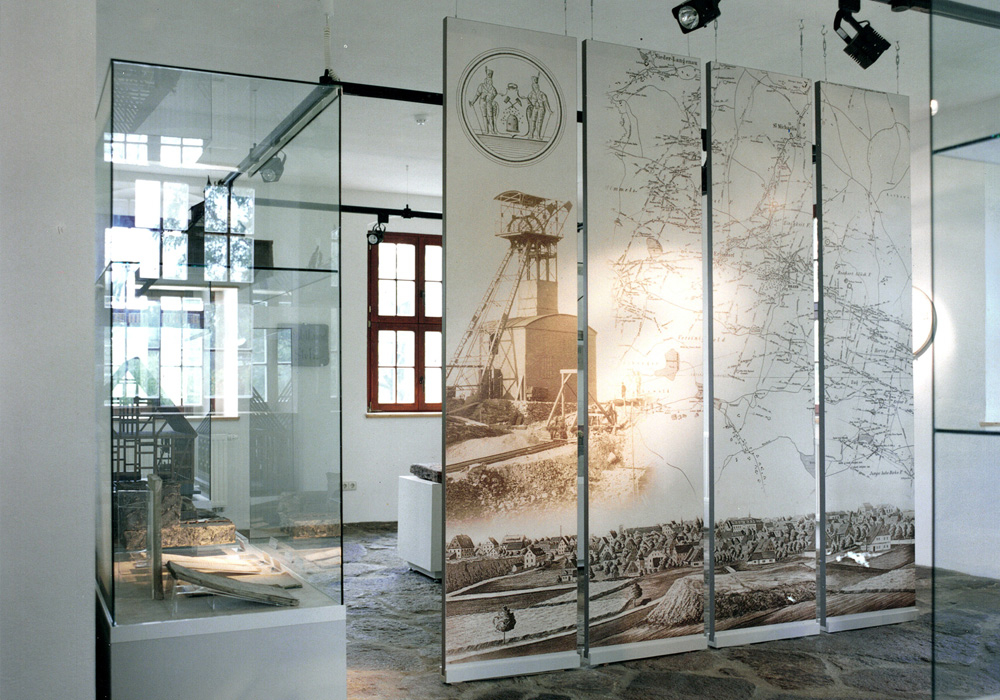 Exposición permanente sobre la historia de la ciudad de Brand-Erbisdorf en el Museo Huthaus Einigkeit de Brand-Erbisdorf