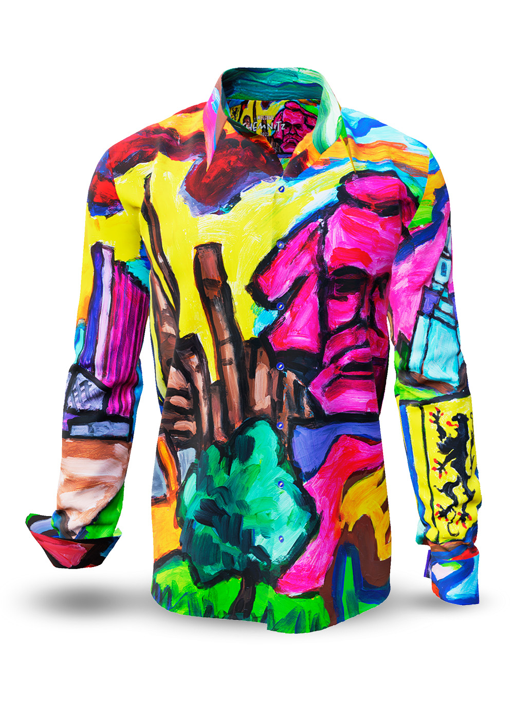  Camisa GERMENS para hombre WELCOME CHEMNITZ 2025, del artista Arte di Silvio