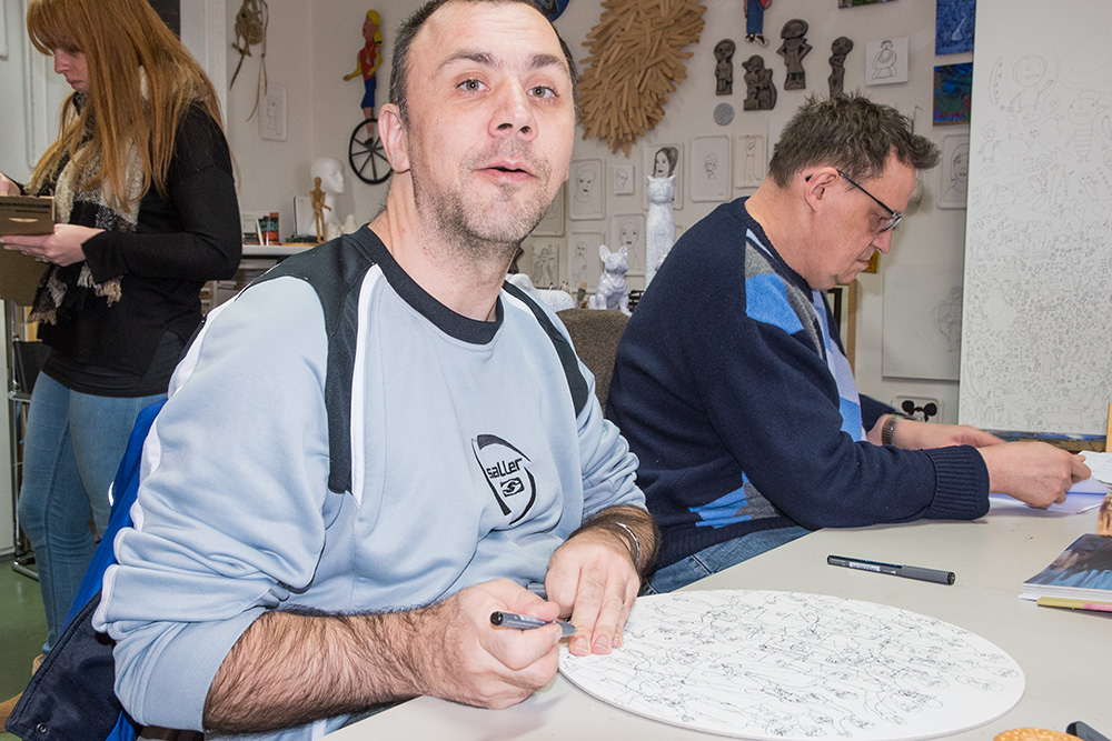 Dany Scholz, del Atelier blau de Worms