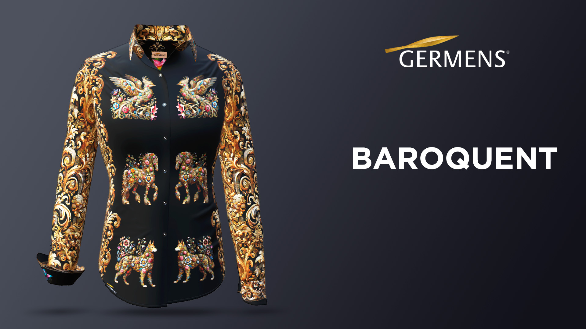 Blusa barroca BAROQUENT de GERMENS