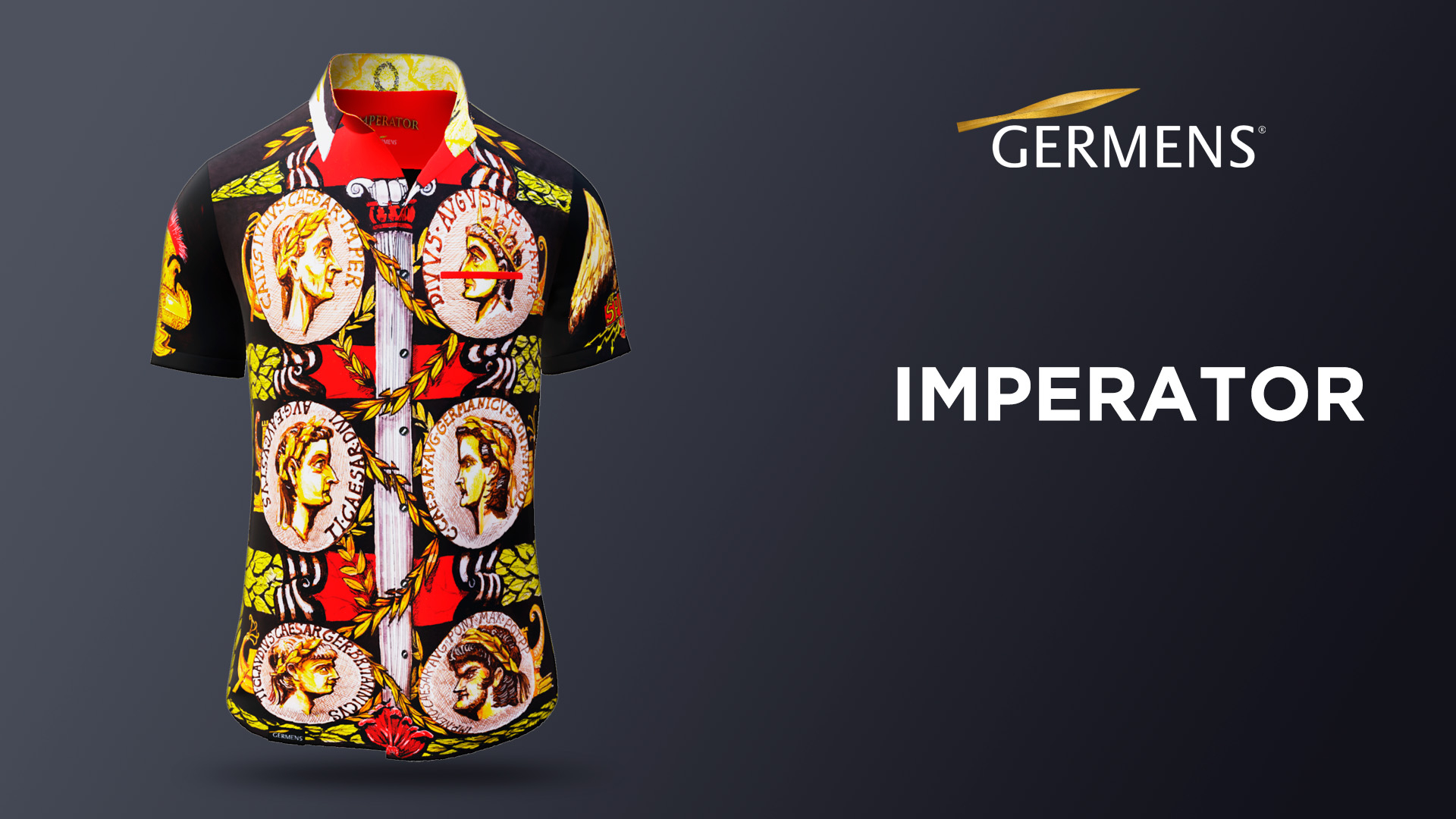 Camisa de manga corta de verano para hombre IMPERATOR de GERMENS