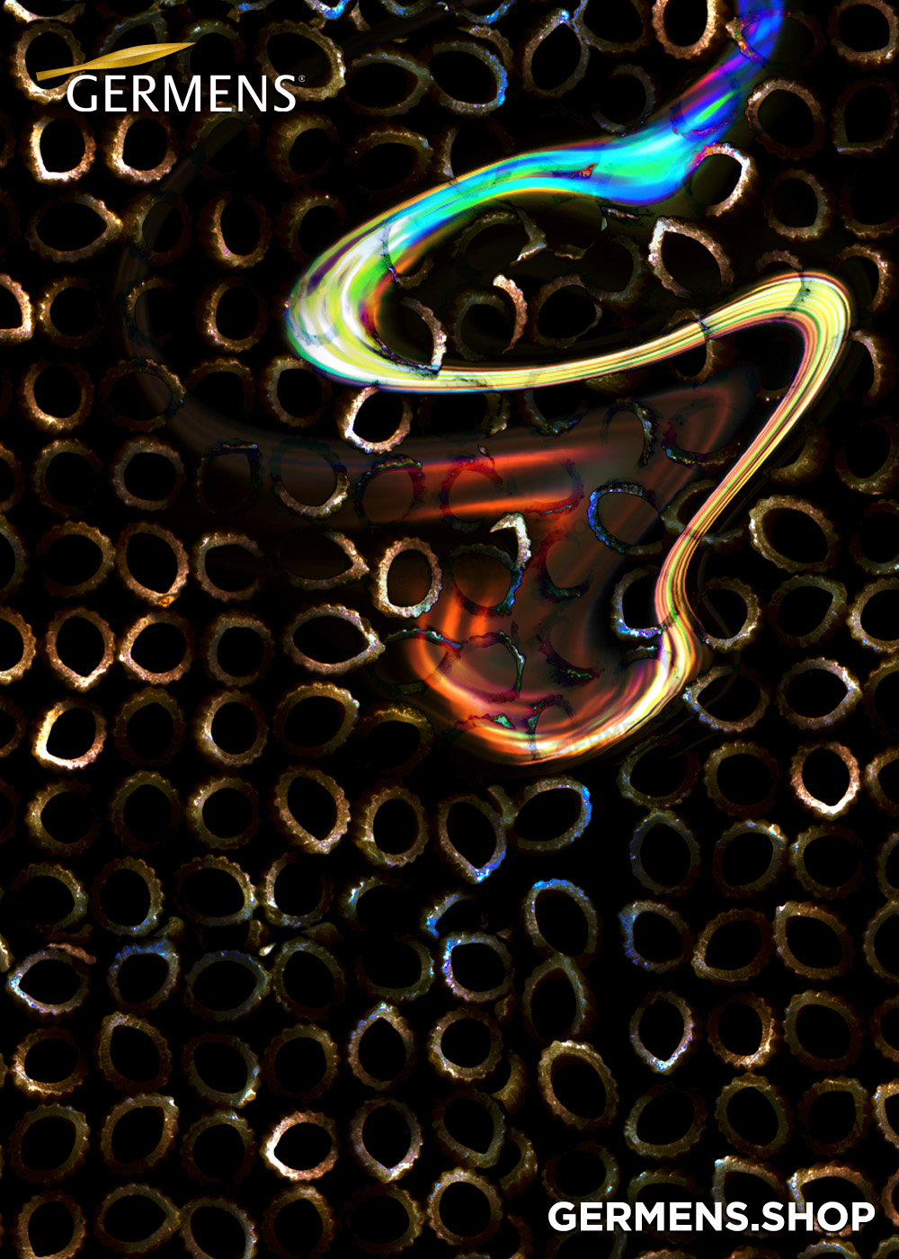 Surface detail of the GERMENS design SMOKER
