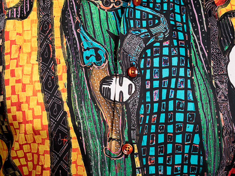 buntes Hemd Herren JIMIMBI SOUL von GERMENS artfashion - 100 % Baumwolle - Made in Germany