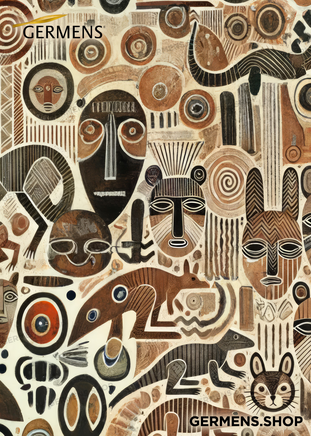 Detalle del diseño OUTBACK ESSENCE de GERMENS artfashion