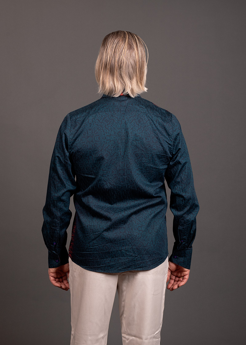 dunkelblaues Hemd Herren LBN von GERMENS artfashion - 100 % Baumwolle - Made in Germany