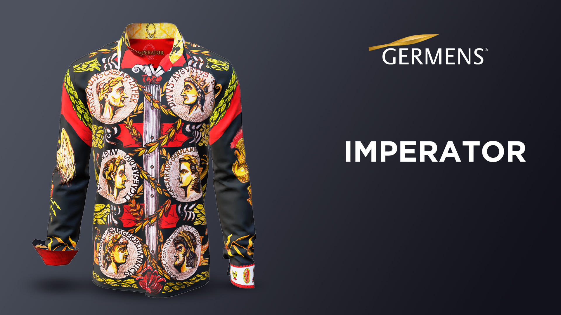 Camisa de colores para hombre IMPERATOR de GERMENS artfashion
