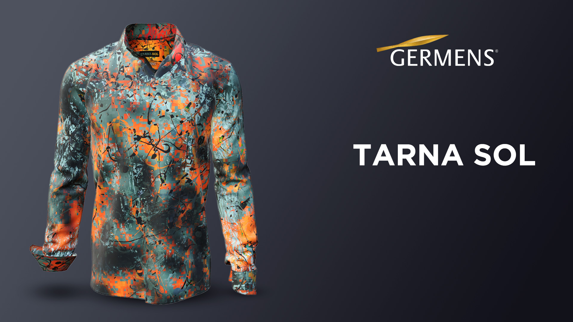 dunkles Hemden Herren TARNA SOL von GERMENS