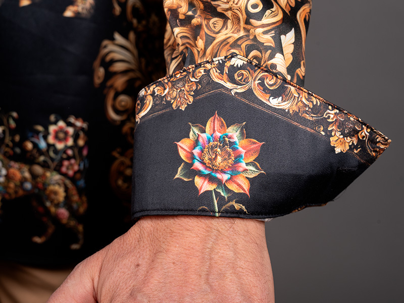 Camisa barroca para hombre BAROQUENT de GERMENS artfashion - 100 % algodón - Fabricada en Alemania